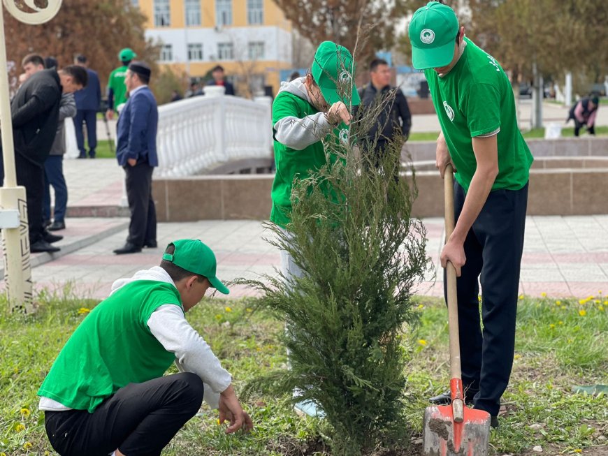 Жамбыл ауданы  «Жасыл ел» еңбек жасақтары