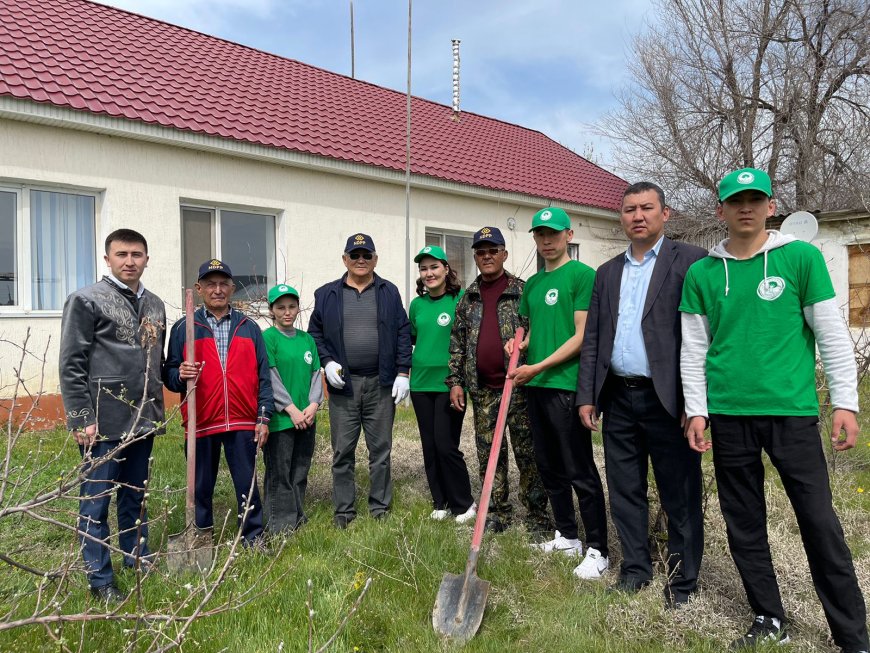 Жамбыл ауданы  «Жасыл ел» еңбек жасақтары