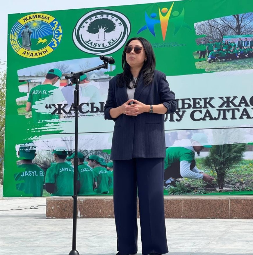 Жамбыл ауданы  «Жасыл ел» еңбек жасақтары