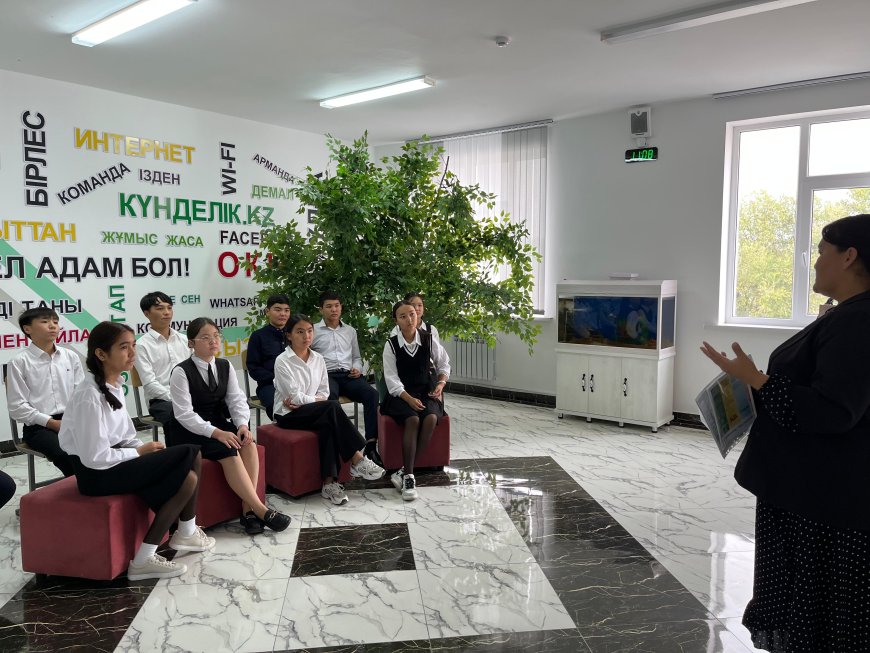 «Жемқорлықсыз ел, парасыз өмір!» тақырыбында жасөспірімдермен түсіндіру жұмыстары жүргізілді.