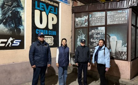 «Қоғам сақшысы» акциясы аясында түнгі рейд жұмыстары жүргізілді.