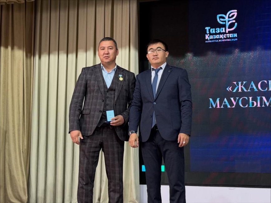 Жамбыл облысында «Жасыл ел» еңбек жасағы маусымының жабылу салтанаты