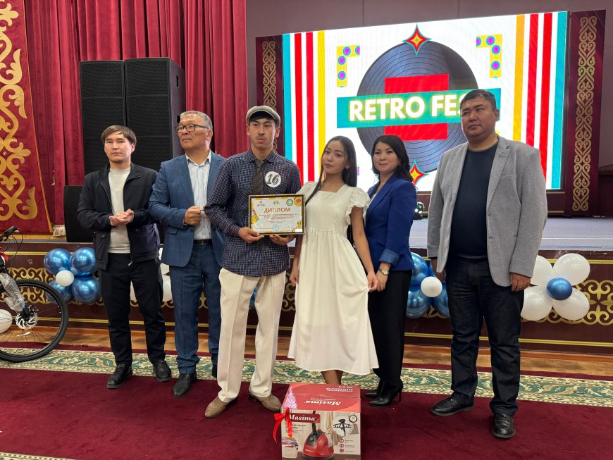 Жамбыл ауданының жастары арасындағы мәдени-көркемдік бастама: “Retro Fest” байқауы өз мәресіне жетті