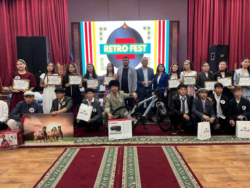 Жамбыл ауданының жастары арасындағы мәдени-көркемдік бастама: “Retro Fest” байқауы өз мәресіне жетті