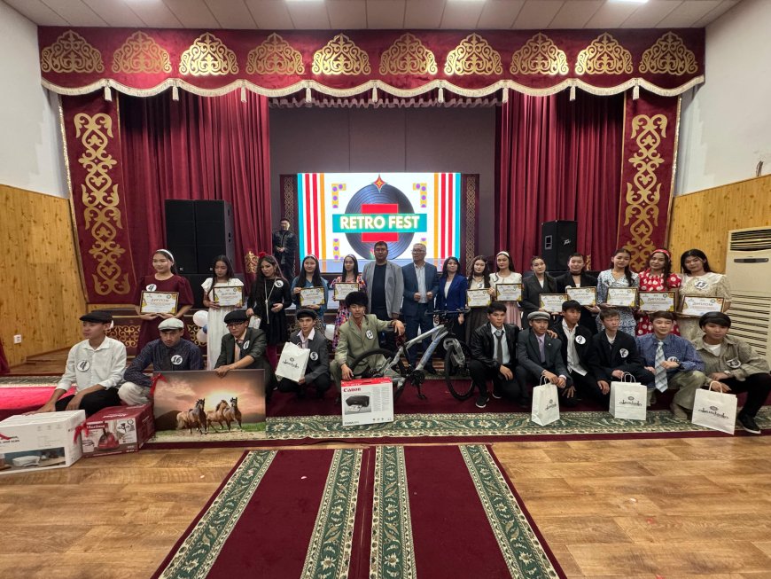 Жамбыл ауданының жастары арасындағы мәдени-көркемдік бастама: “Retro Fest” байқауы өз мәресіне жетті
