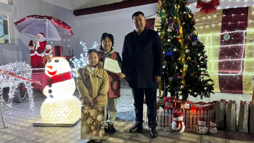 «Жылулық себеті»: Балаларға базарлық, көңілге қуаныш сыйлаған сәт