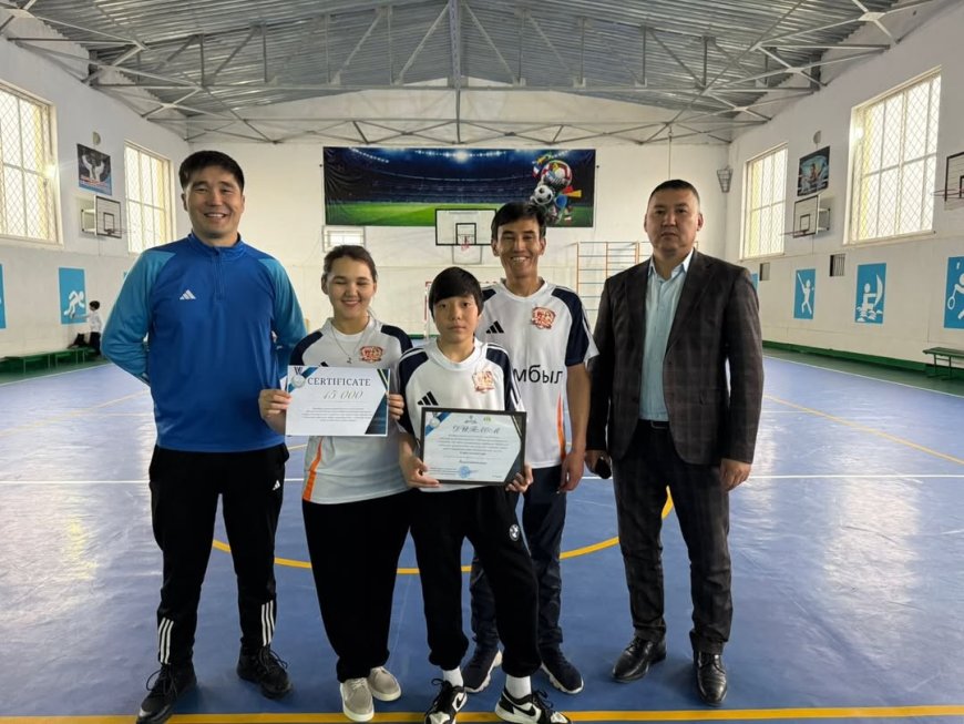 “Мерейлі жас отбасылар арасында” “Әкем,анам және мен”эстафеталық жарысы өткізілді