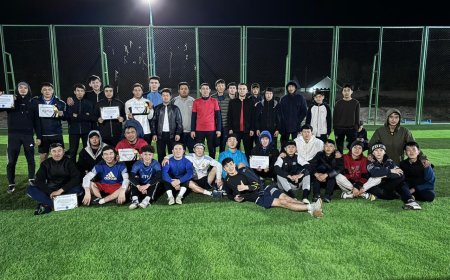 Ащыбұлақ ауылында кіші футболдан турнир ұйымдастырылды