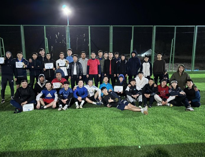 Ащыбұлақ ауылында кіші футболдан турнир ұйымдастырылды