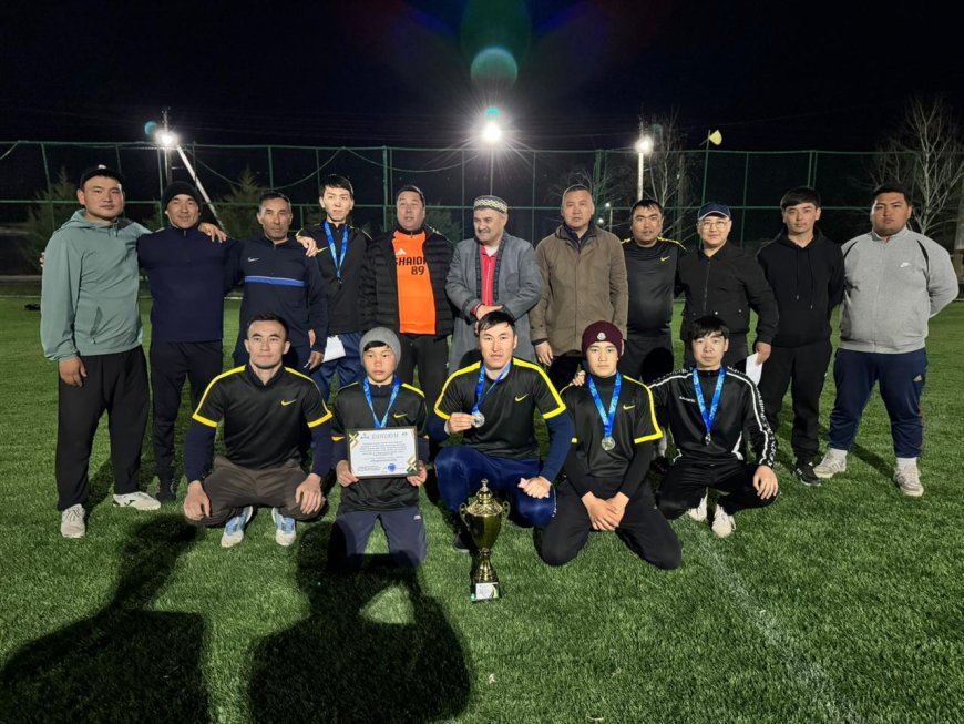 Ащыбұлақ ауылында кіші футболдан турнир ұйымдастырылды